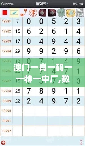 澳门一肖一码一一特一中厂,数据整合设计解析_Advance10.485